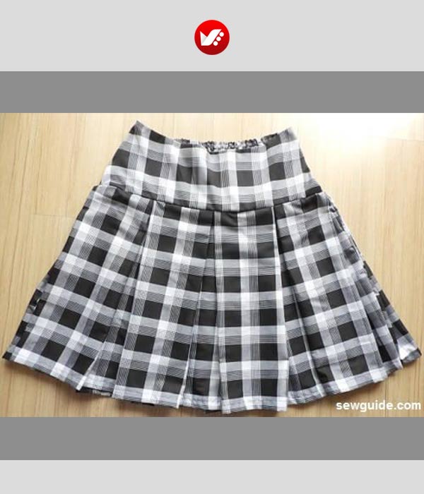 الگو برای دامن تمام پیلی