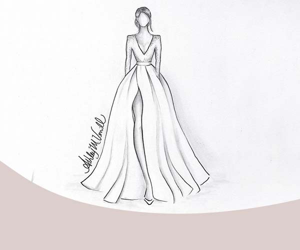 طراحی لباس عروس طراحی لباس عروس