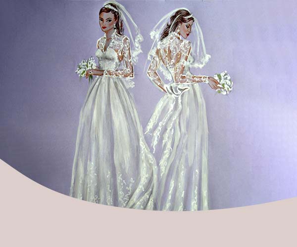طراحی لباس عروس طراحی لباس عروس
